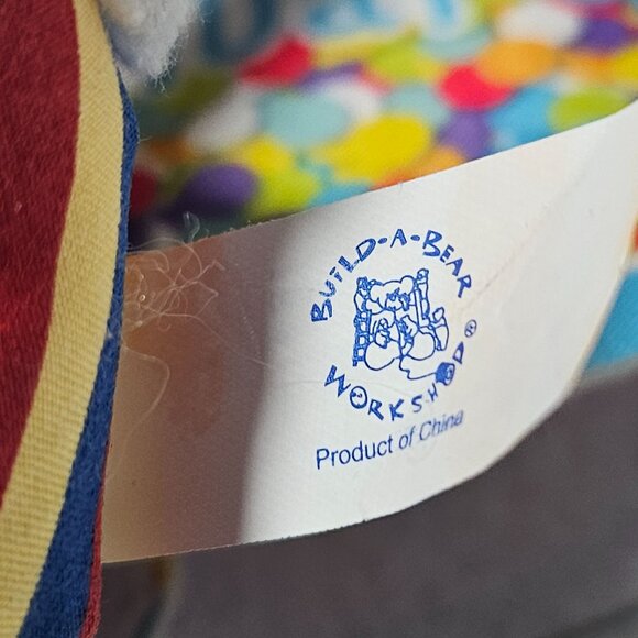 Build a Bear Happy Birthday 14 inch Plush Cupcake Blue T-Shirt Hat Stuffed Toy - Picture 11 of 13